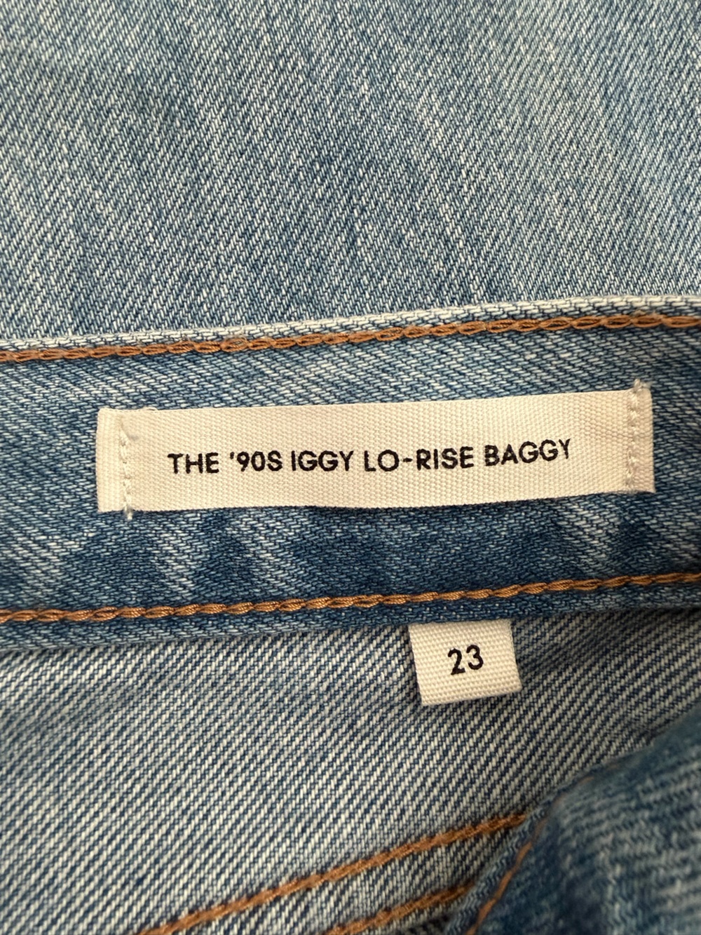 Aritzia Denim Forum The 90’s Iggy Lo-Rise Baggy Jeans Size 23 - Picture 6 of 11